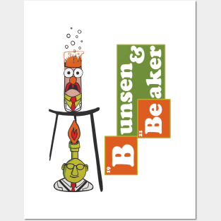 Muppets Bunsen and Beaker Formula Labs Posters and Art